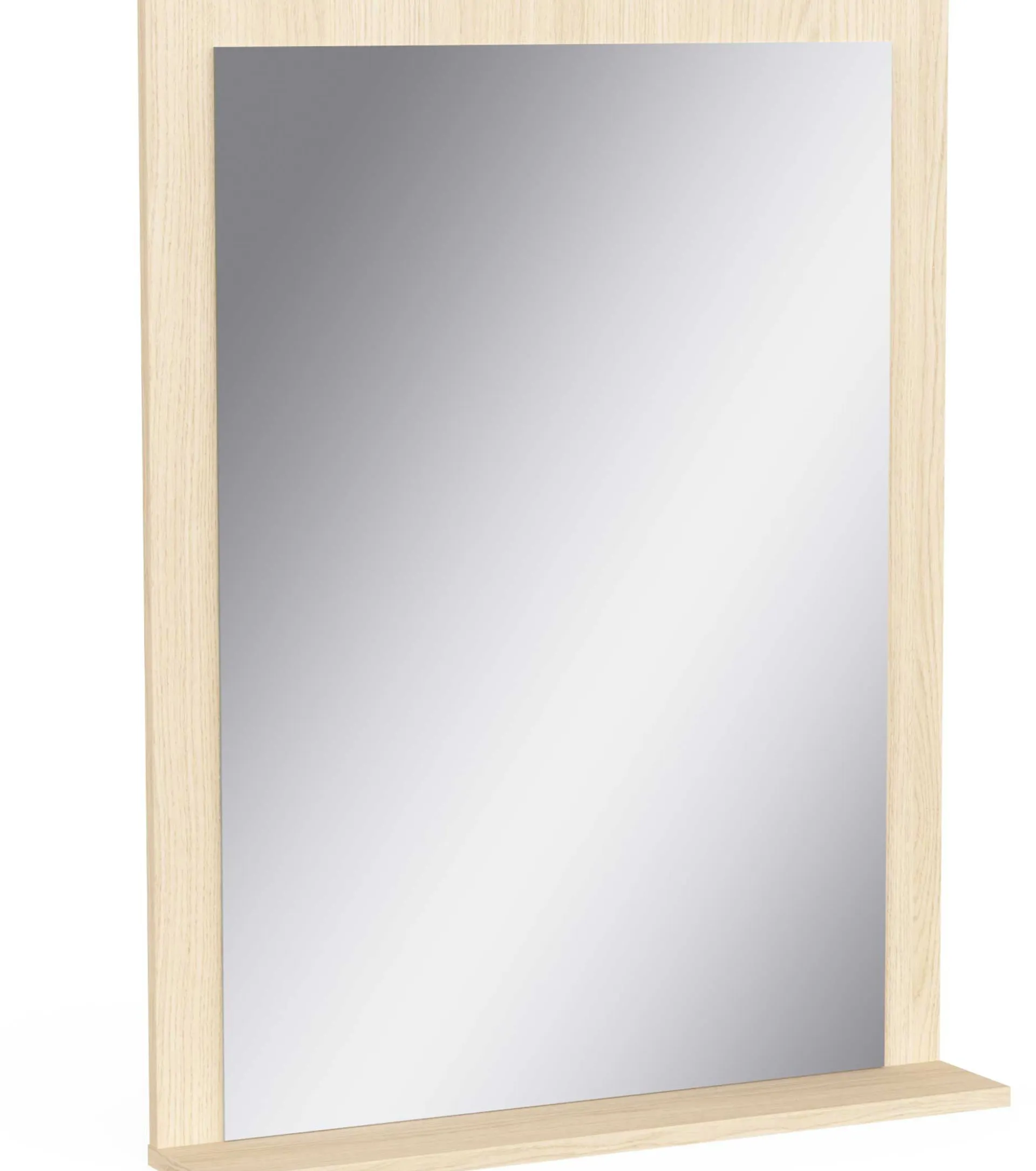 CBA Spiegel Cougar - 64x12x83cm - mit Ablage - Eiche