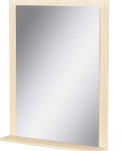 CBA Spiegel Cougar - 64x12x83cm - mit Ablage - Eiche