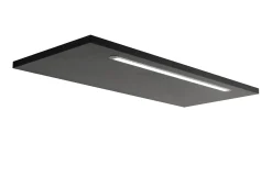 Spiegelschrank Bobbi 60cm Modell 1 3 Türen und LED-Beleuchtung - graphit