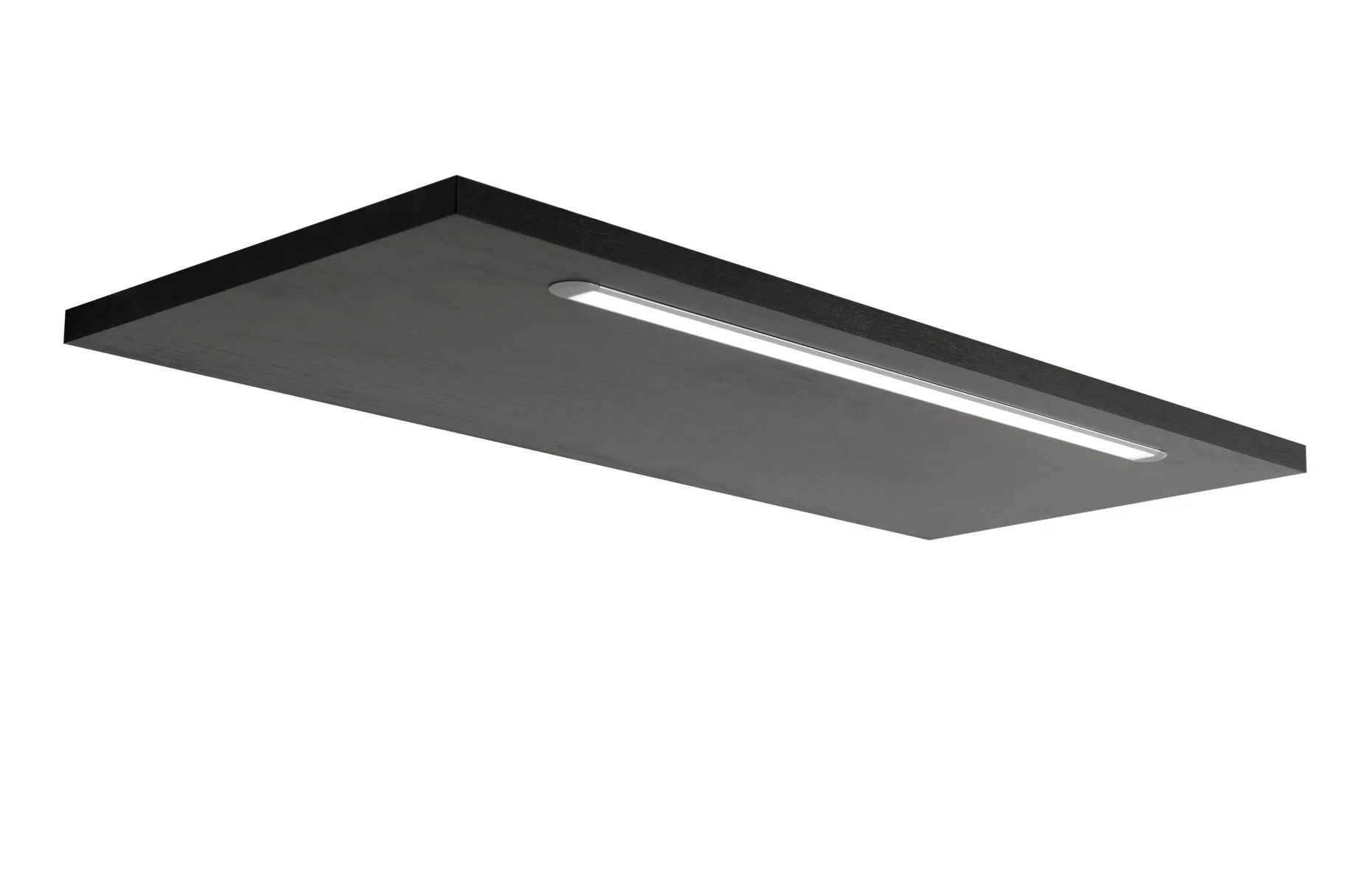 Spiegelschrank Bobbi 60cm Modell 1 3 Türen und LED-Beleuchtung - graphit