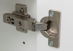 Spiegelschrank Bobbi 80cm Modell 1 3 Türen und LED-Beleuchtung - weiß