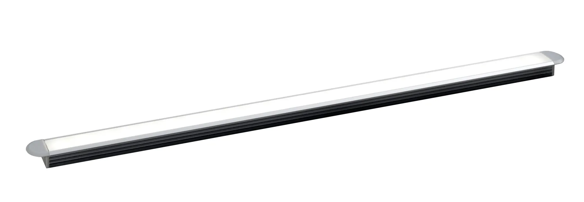 Spiegelschrank Bobbi 100cm modell 1 3 türen und led beleuchtung - graphit
