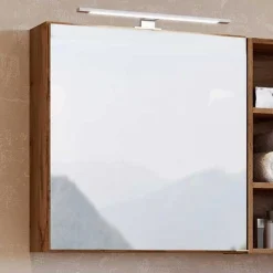 Spiegelschrank Dasa 60cm mit 1 Tür - Eiche wotan