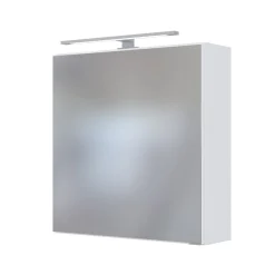Spiegelschrank Dasa 60cm mit 1 Tür - weiß