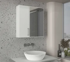 Spiegelschrank Ditto - 60x16x65cm - weiß