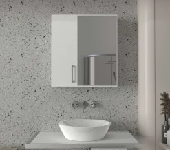 Spiegelschrank Ditto - 60x16x65cm - weiß