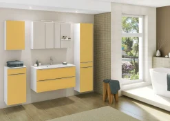 Spiegelschrank Hansen 100cm 3 Türen - weiß