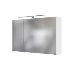 Spiegelschrank Hansen 100cm 3 Türen - weiß
