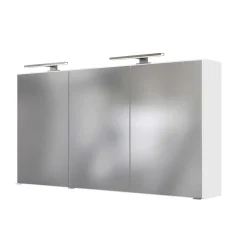Spiegelschrank Hansen 120cm 3 Türen - weiß