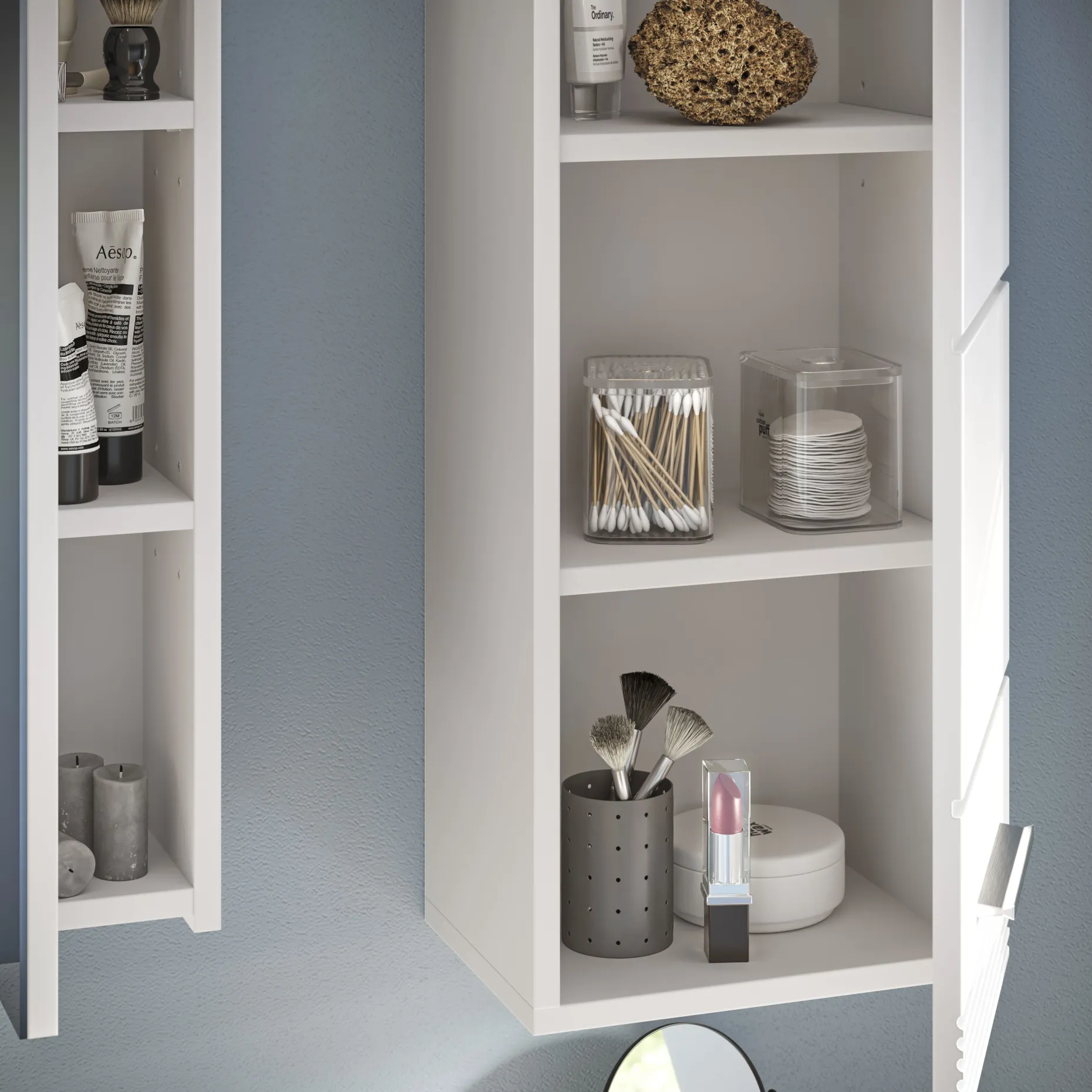 Spiegelschrank Ice Linus Xonox - Weiß - 60x70x18 cm