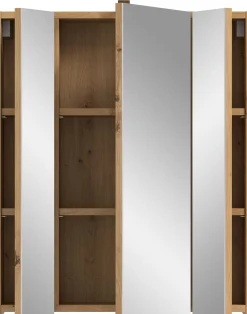 Spiegelschrank Ice Xonox Artisan Oak 60x70x18 cm mit Beleuchtung