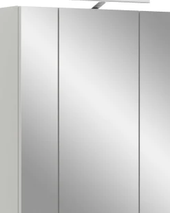 Spiegelschrank Ice Xonox mit LED-Beleuchtung - 60x55x46 cm - Weiß hochglänzend