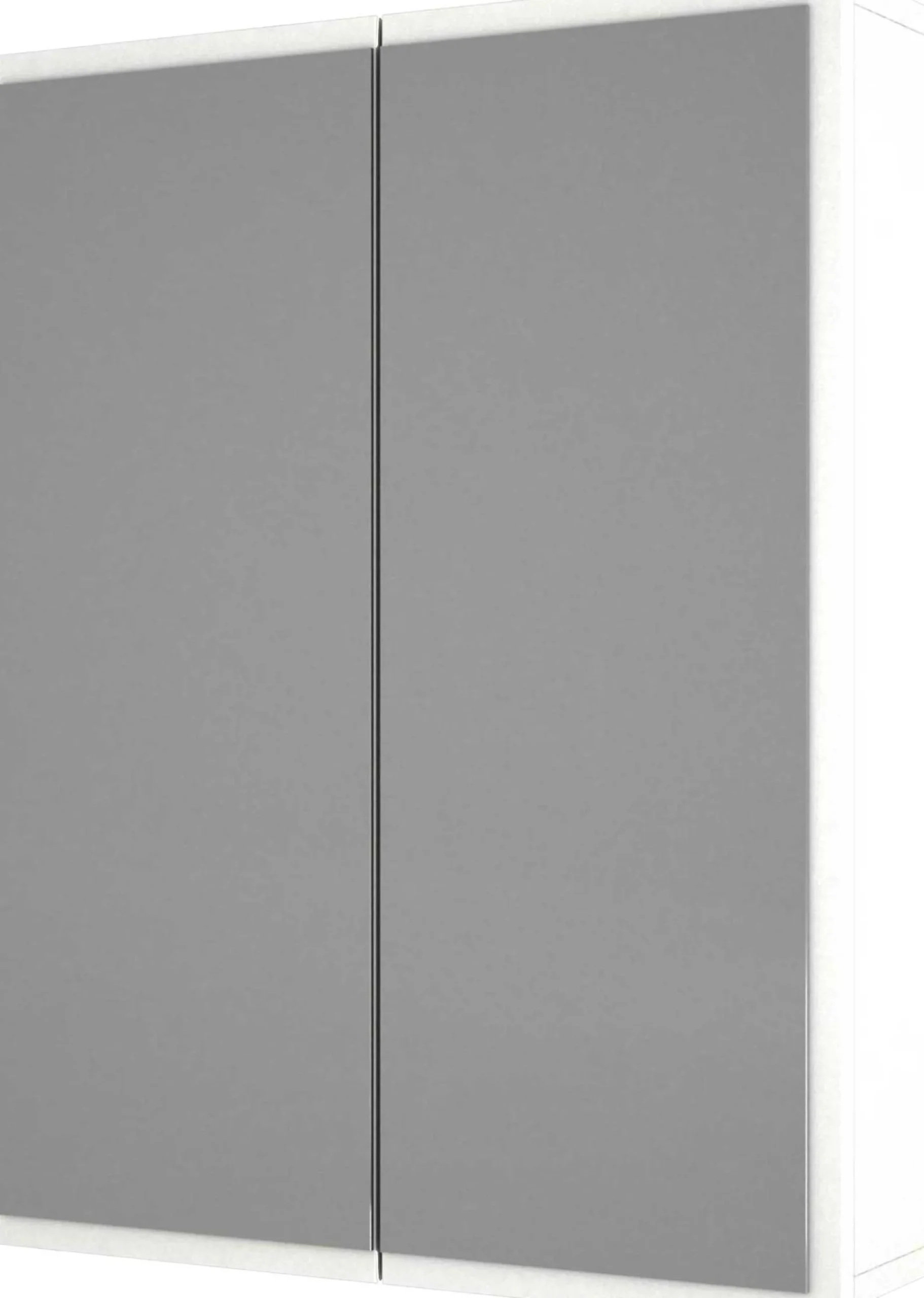 Spiegelschrank Kayla - 60x17x77cm - 2 Türen - weiß