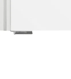 Spiegelschrank Luna 100cm mit 3 Türen und LED-Beleuchtung - Eiche