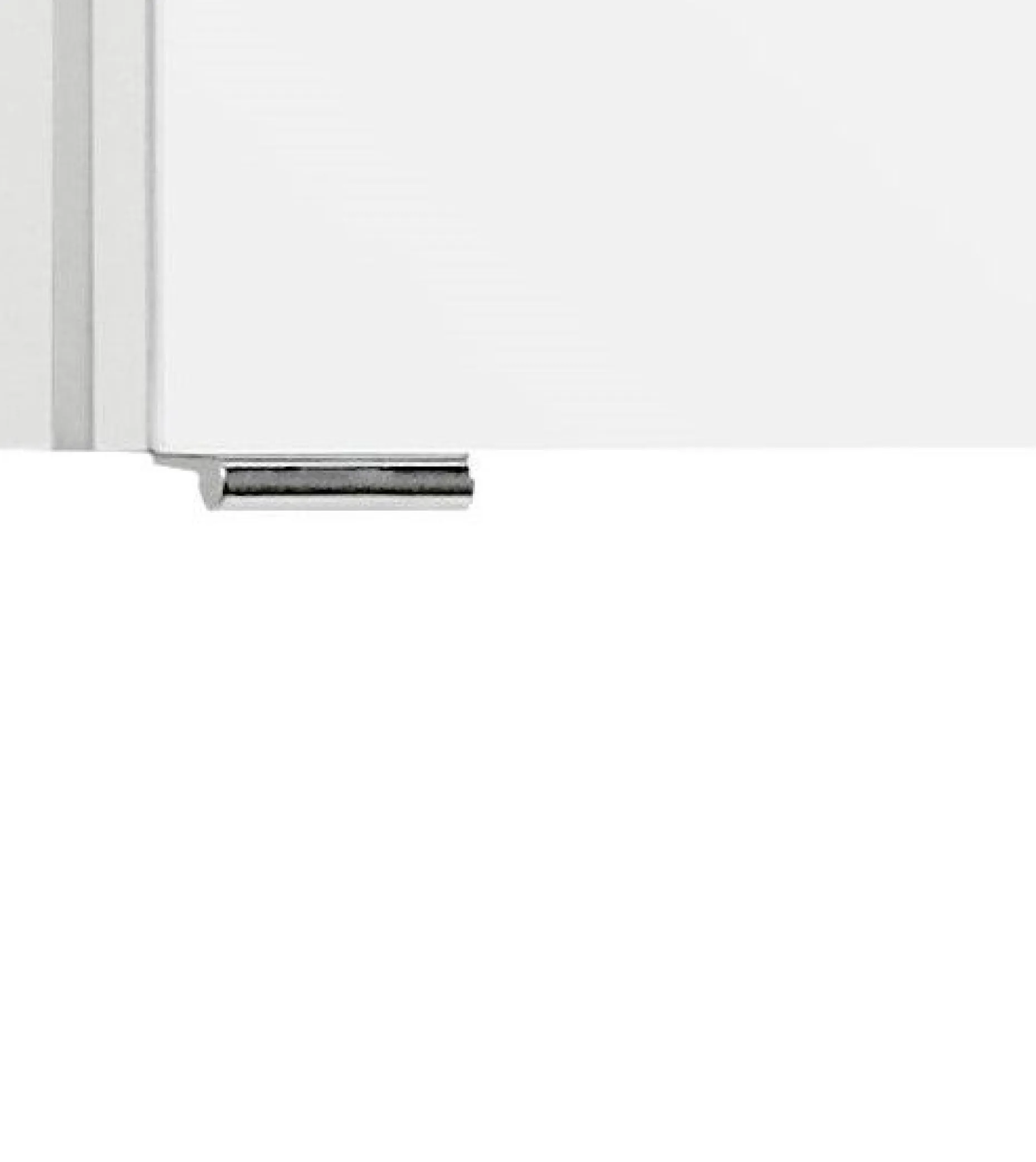 Spiegelschrank Luna 100cm mit 3 Türen und LED-Beleuchtung - Eiche