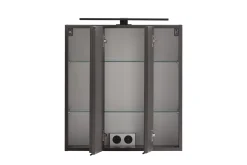 Spiegelschrank Meran | 60 x 20 x 64 cm | Grau