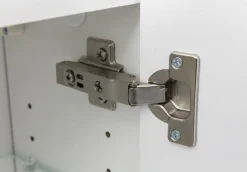 Spiegelschrank Pollet 80cm 3 Türen - weiß