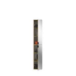 Spiegelschrank Projekt X Emob - Artisan Oak - 30x193x34 cm - Spiegelglas