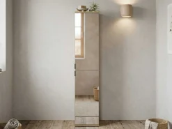 Spiegelschrank Projekt X Emob - Artisan Oak - 30x193x34 cm - Spiegelglas