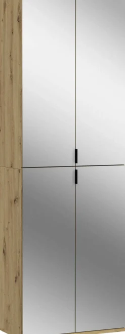 Spiegelschrank Projekt X Emob - Artisan Oak - 61x193x34 cm