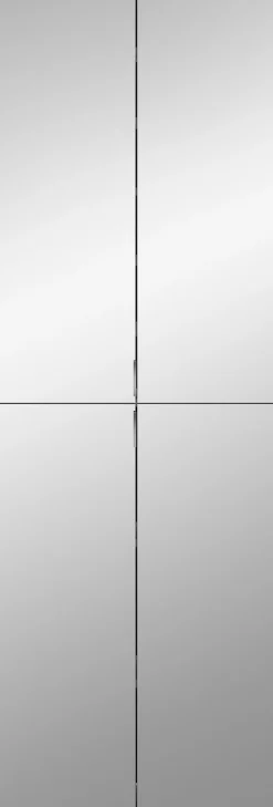 Spiegelschrank Projekt X Xonox - Weiß - 61x193x34 cm