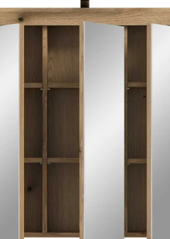 Spiegelschrank Scout Xonox - Evoak Oak - 60x79x18 cm - mit Beleuchtung