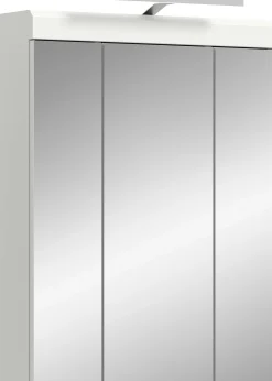 Spiegelschrank Scout Xonox - hochwertiger Weiß-Hochglanz - 60x79x18 cm