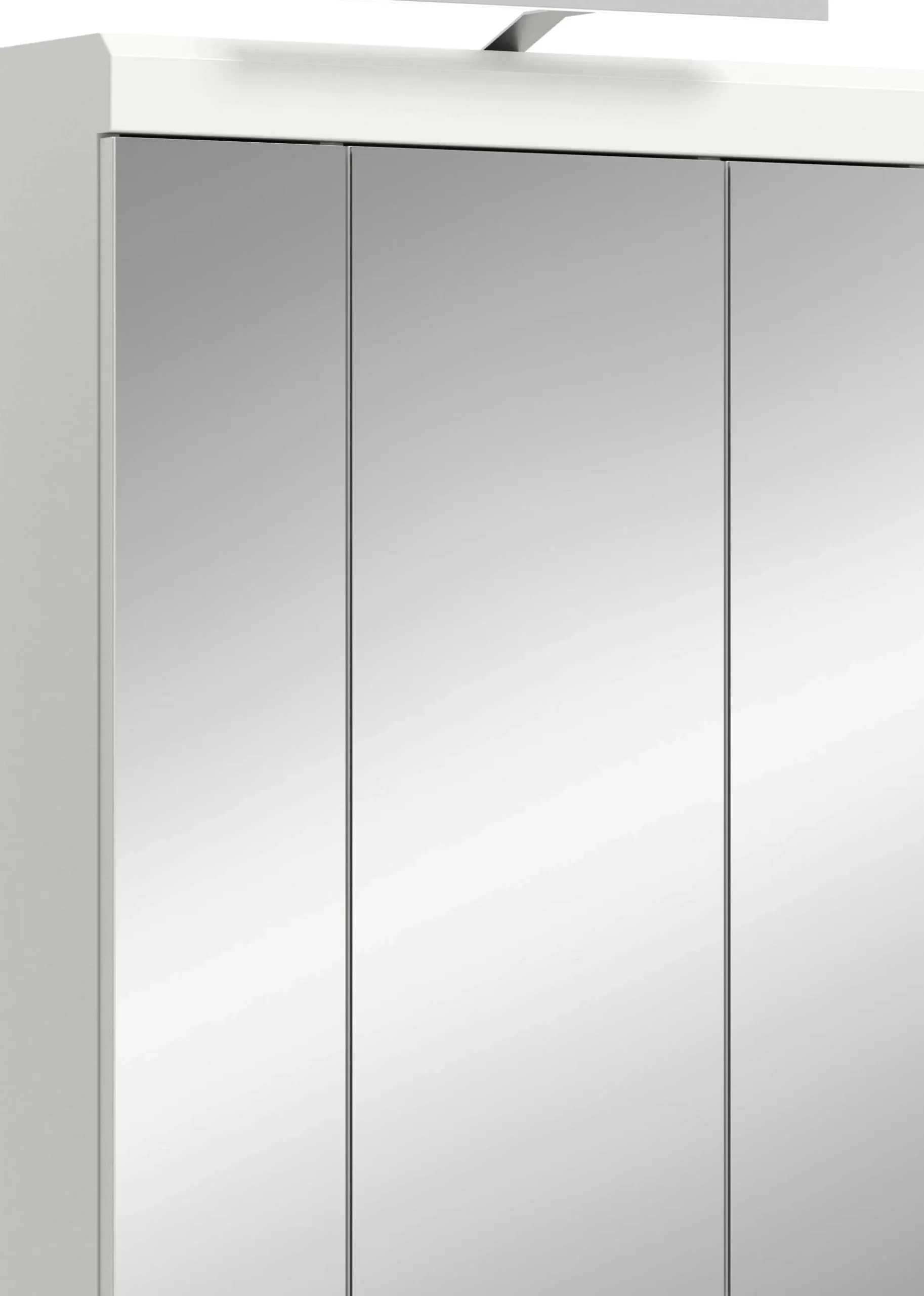 Spiegelschrank Scout Xonox - hochwertiger Weiß-Hochglanz - 60x79x18 cm