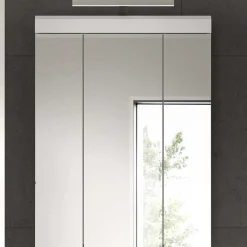Spiegelschrank Scout Xonox - hochwertiger Weiß-Hochglanz - 60x79x18 cm