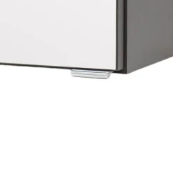 Spiegelschrank Vikas 60cm 3 Türen mit Beleuchtung - anthrazit