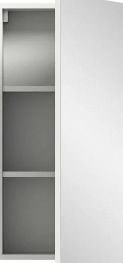Spiegelschrank Vira Xonox - Weiß Melamin - 38x77x18 cm