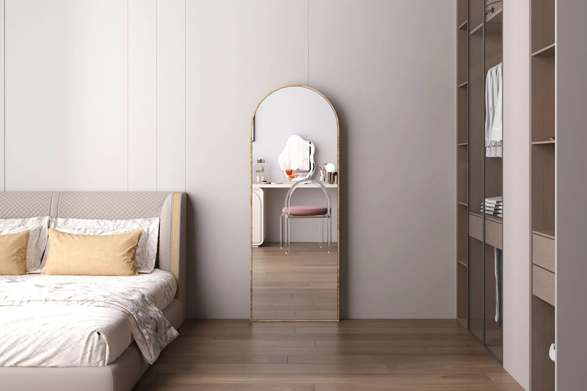 Rousseau Standspiegel Rosalie | 60 x 160 cm | Old Oak Design