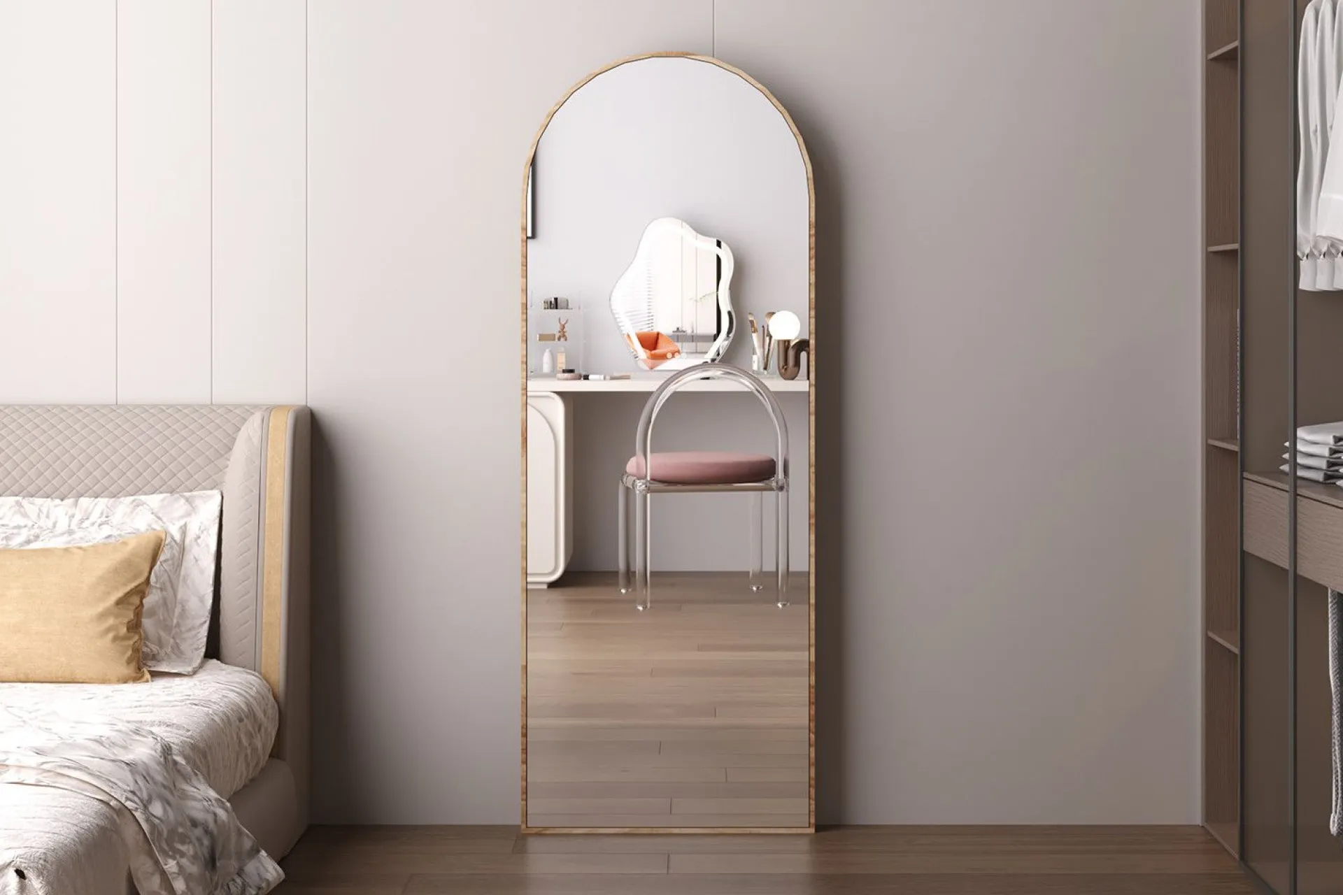 Rousseau Standspiegel Rosalie | 60 x 160 cm | Old Oak Design