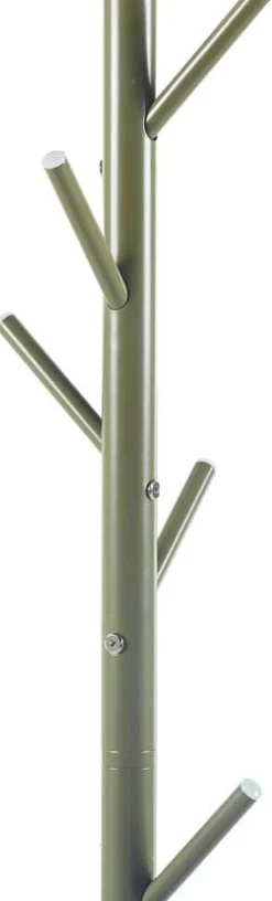 Steh-Garderobe Kassie | Ø48 x 174 cm | Grün / Metall