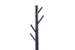 Steh-Garderobe Kassie | Ø48 x 174 cm | Schwarz / Metall