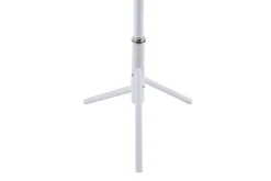 Steh-Garderobe Kassie | Ø48 x 174 cm | Weiß / Metall