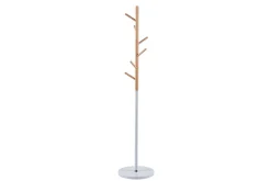Steh-Garderobe Viola | Ø37 x 172 cm | Buche / Metall
