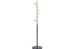 Steh-Garderobe Viola | Ø37 x 172 cm | Buche / Metall