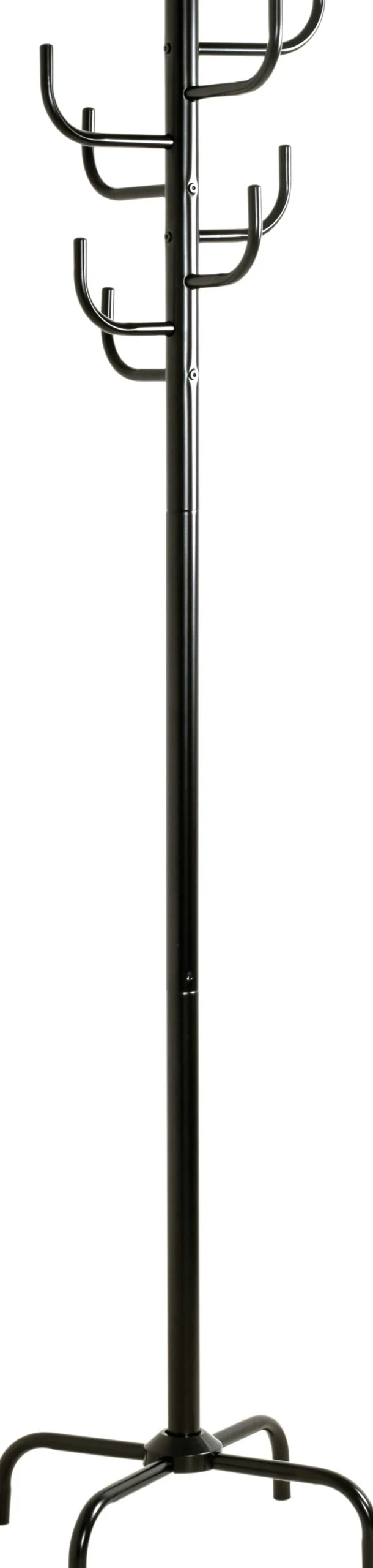 Steh-Garderobe | Ø48 x 180 cm | Schwarz
