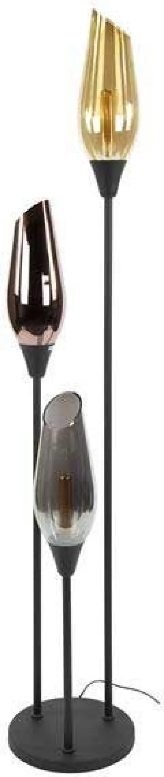 Emob Stehleuchte Cocoon - Ø35x168cm - 3 Lampen - Glas