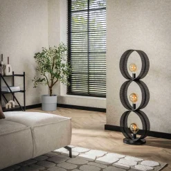 Emob Stehleuchte Ring - 40x30x122cm - Metall -