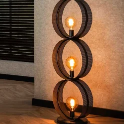 Emob Stehleuchte Ring - 40x30x122cm - Metall -