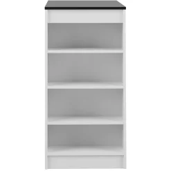 Temahome Stehtisch Aravis - weiß/schwarz