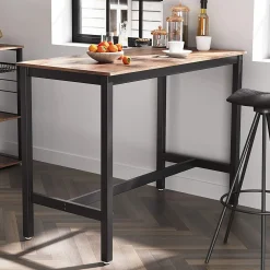 Vasagle Stehtisch Isolde 120x60 industrial - braun/schwarz