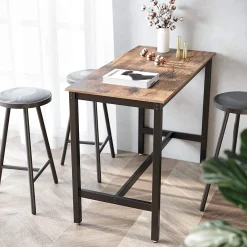 Vasagle Stehtisch Isolde 120x60 industrial - braun/schwarz