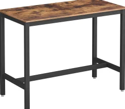 Vasagle Stehtisch Isolde 120x60 industrial - braun/schwarz