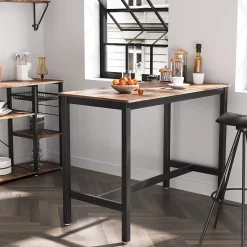 Vasagle Stehtisch Isolde 120x60 industrial - braun/schwarz
