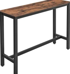 Vasagle Stehtisch Isolde 120x40 industrial - braun/schwarz