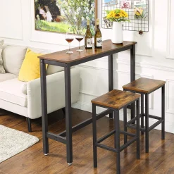 Vasagle Stehtisch Isolde 120x40 industrial - braun/schwarz