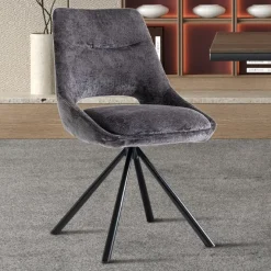 Rousseau Stuhl Dante | 51 x 60 x 86 cm | Grau